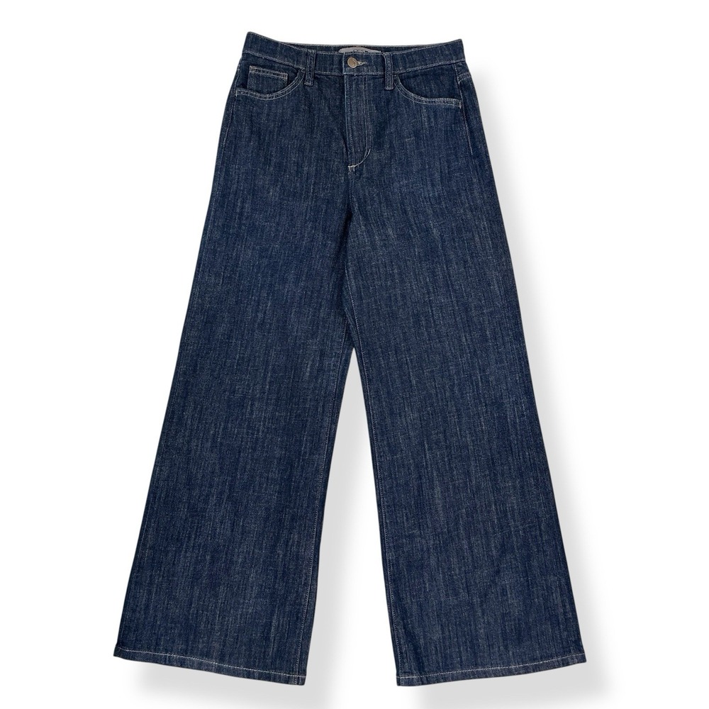 Joes Jeans Women Size 28 (ACTUAL‎ 27x27) Blue Wide Leg Ankle Denim